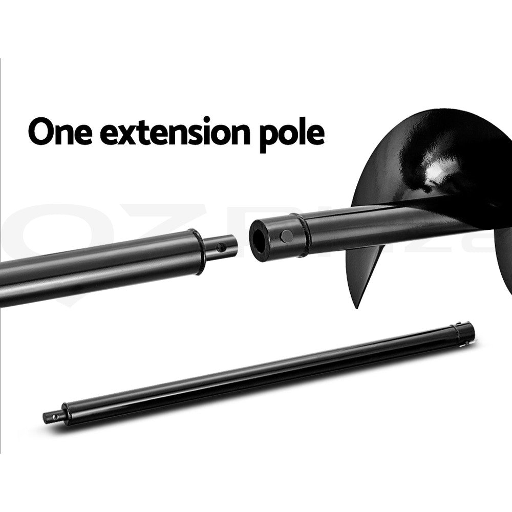 Petrol Post Hole Digger Auger Drill Borer Fence Earth Power Bits