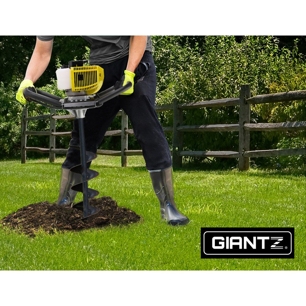 Petrol Post Hole Digger Auger Drill Borer Fence Earth Power Bits