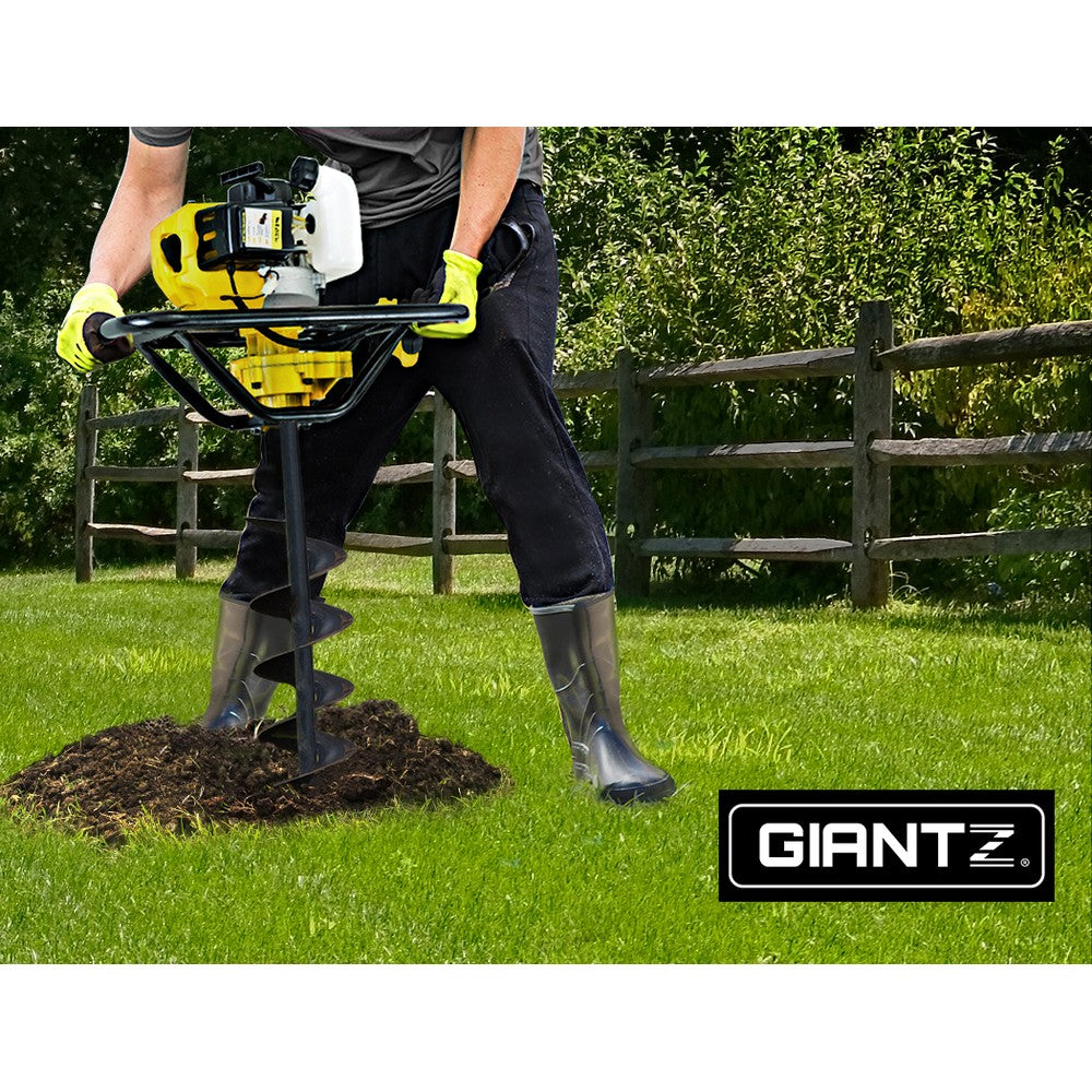 Petrol Post Hole Digger Auger Drill Borer Fence Earth Power Bits