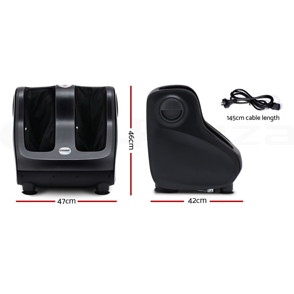 Foot Massager Ankle Calf Leg Kneading Roller Timer
