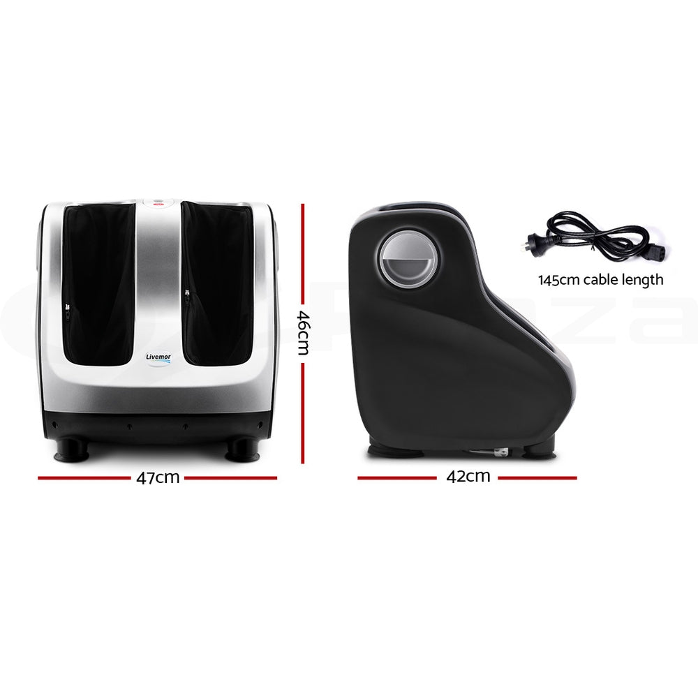 Foot Massager Ankle Calf Leg Kneading Roller Timer