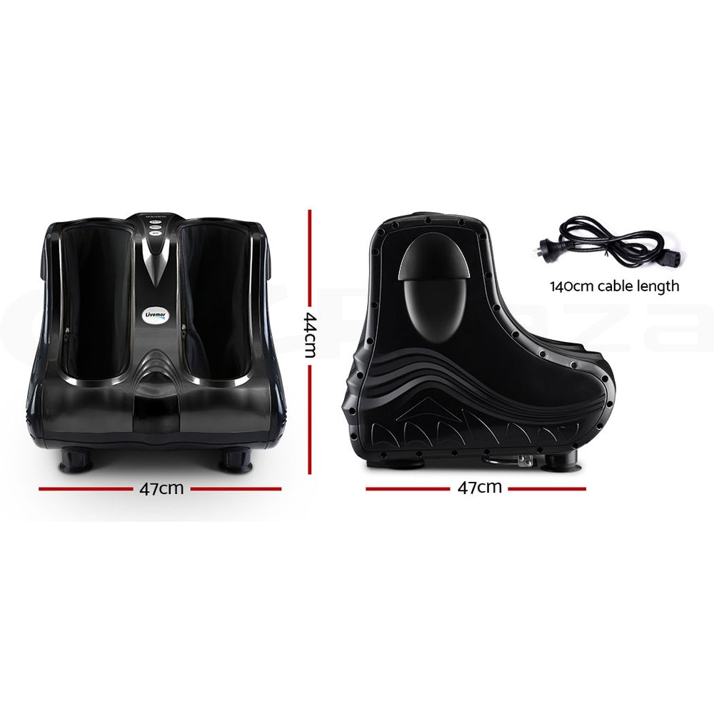 Foot Massager Ankle Calf Leg Kneading Roller Timer