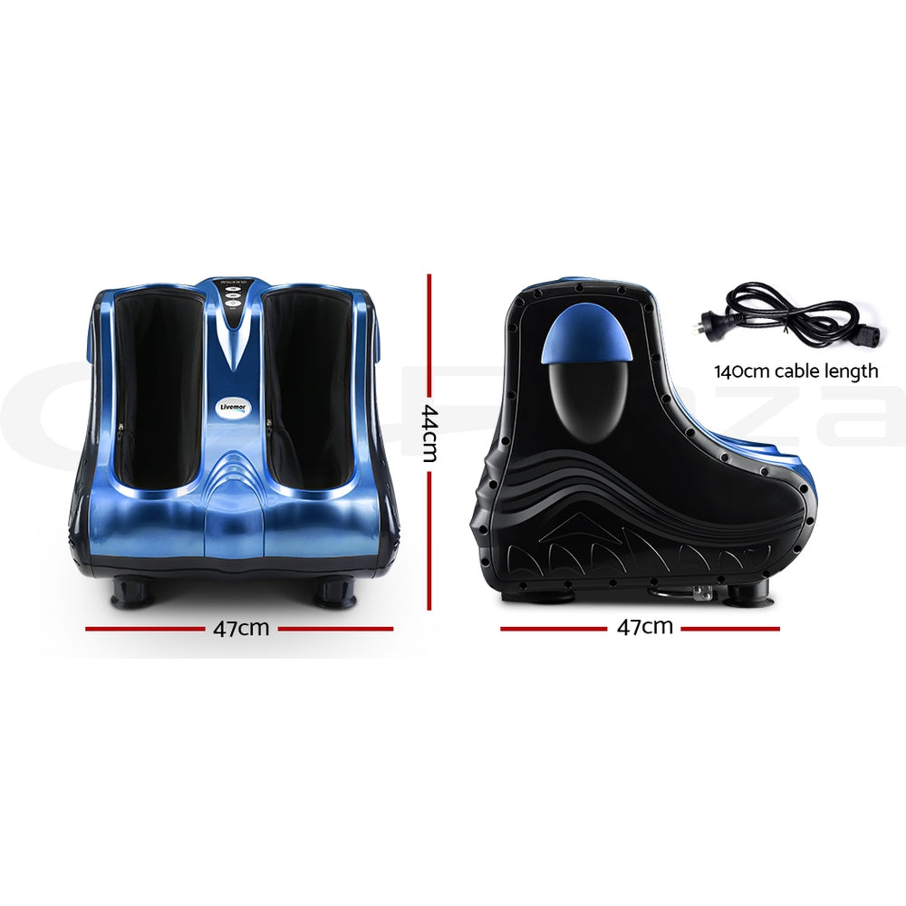 Foot Massager Ankle Calf Leg Kneading Roller Timer