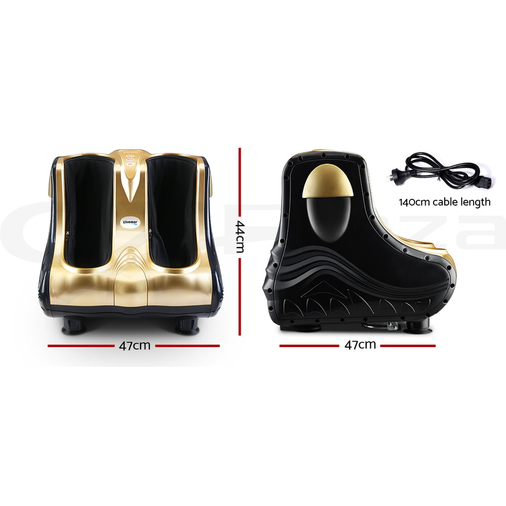 Foot Massager Ankle Calf Leg Kneading Roller Timer
