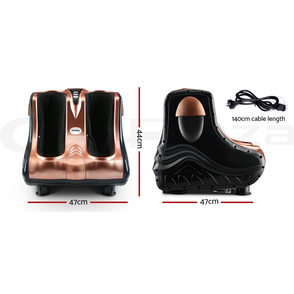 Foot Massager Ankle Calf Leg Kneading Roller Timer