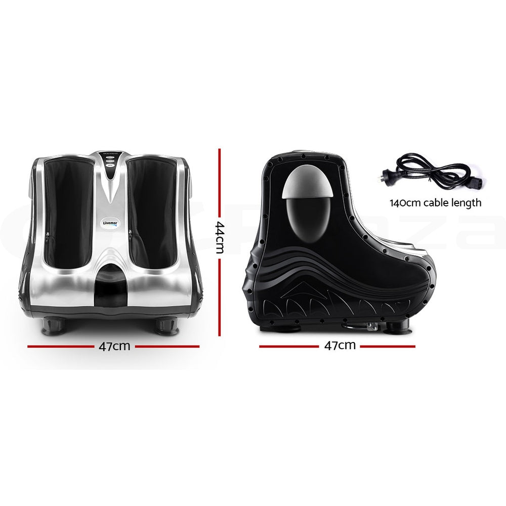Foot Massager Ankle Calf Leg Kneading Roller Timer