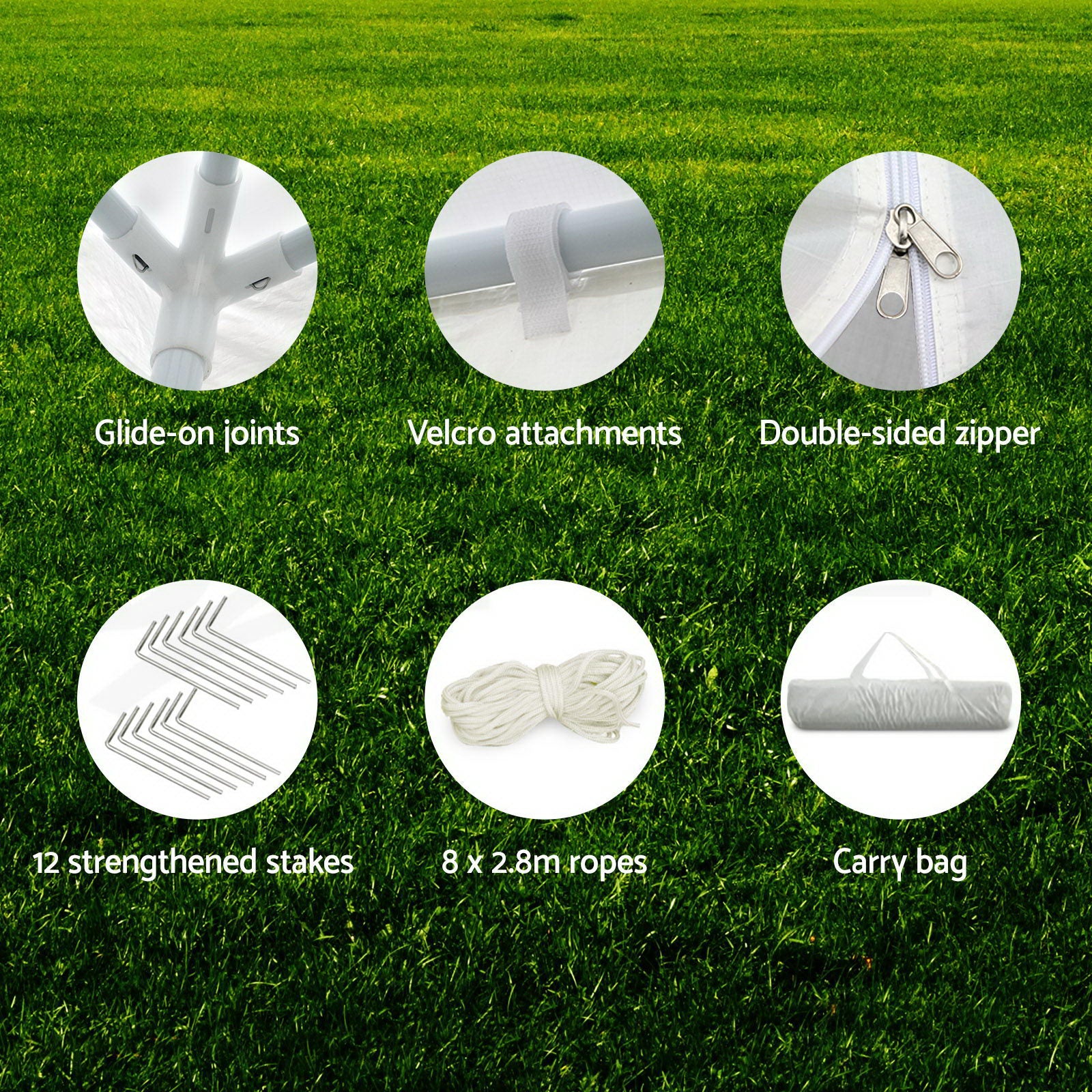 Party Wedding Outdoor Event Tent Shade Canopy Camping