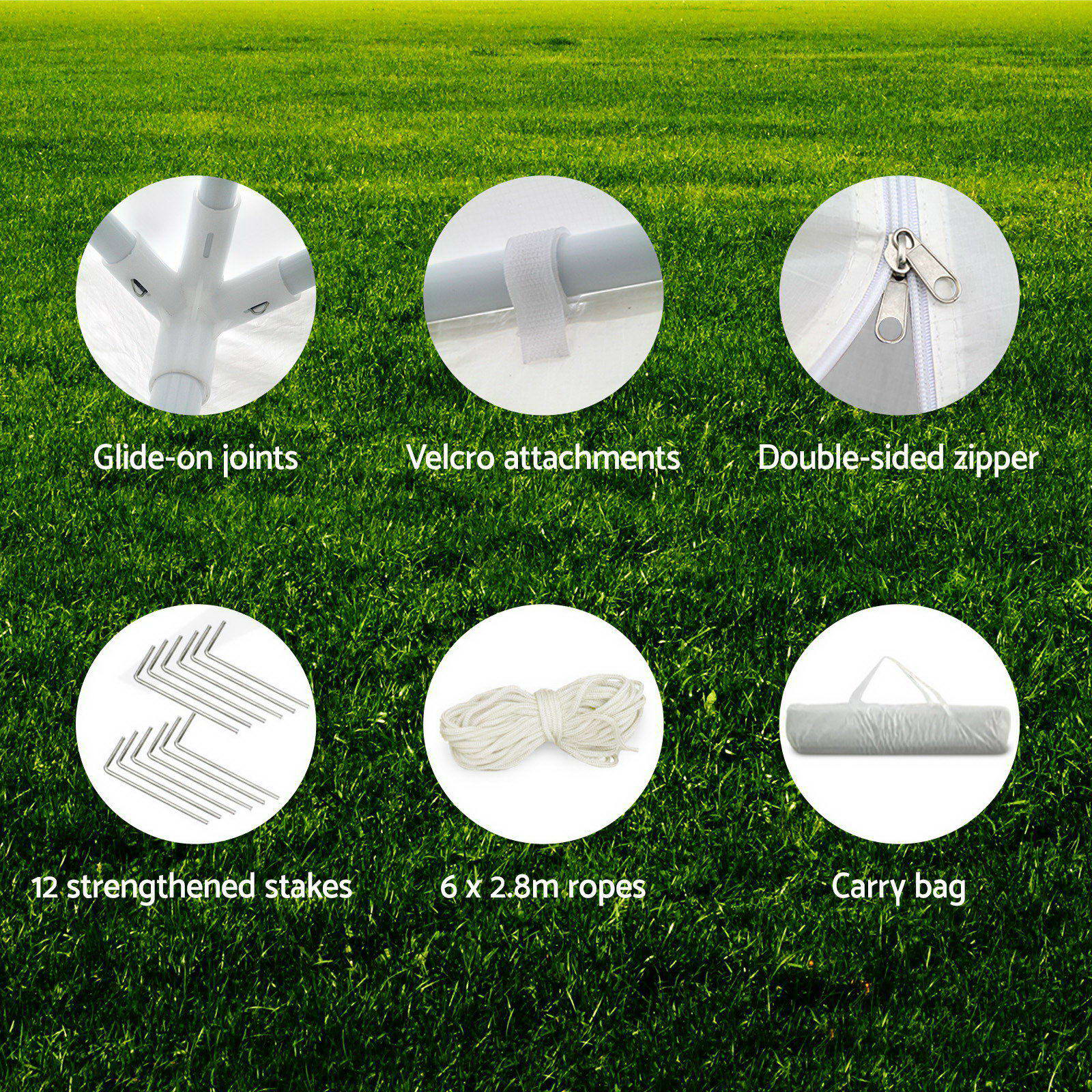 Party Wedding Outdoor Event Tent Shade Canopy Camping