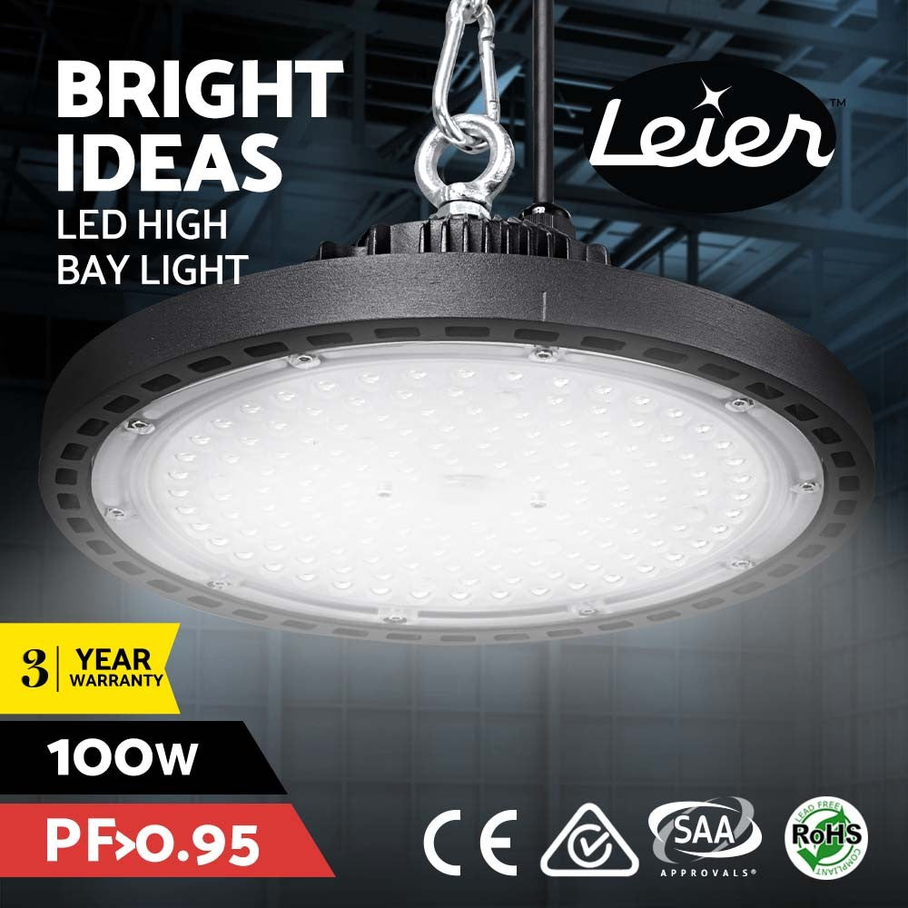 High Bay 200W LED Light Industrial Workshop Warehouse Gym