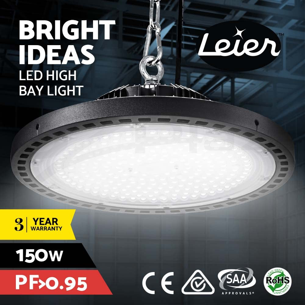 High Bay 200W LED Light Industrial Workshop Warehouse Gym