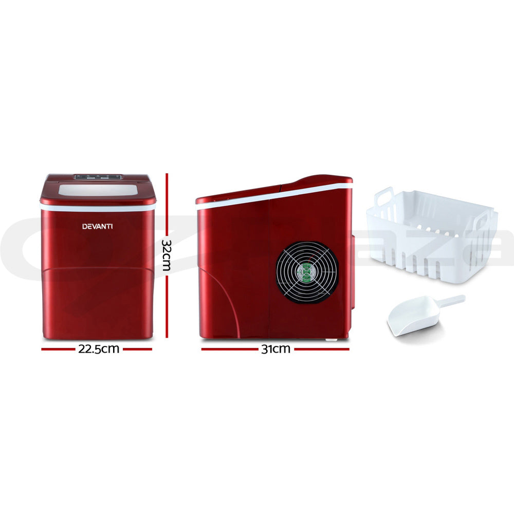 Portable Ice Maker Ice Cube Machine Countertop Party