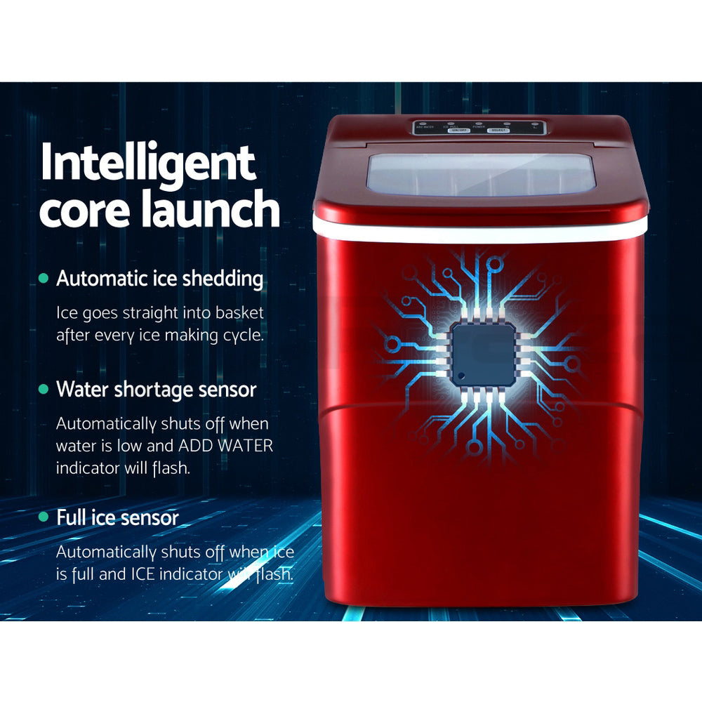 Portable Ice Maker Ice Cube Machine Countertop Party