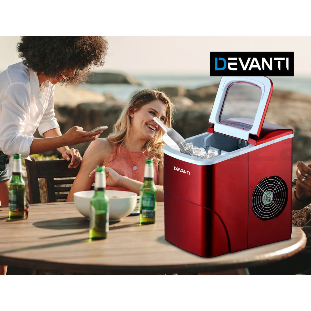 Portable Ice Maker Ice Cube Machine Countertop Party