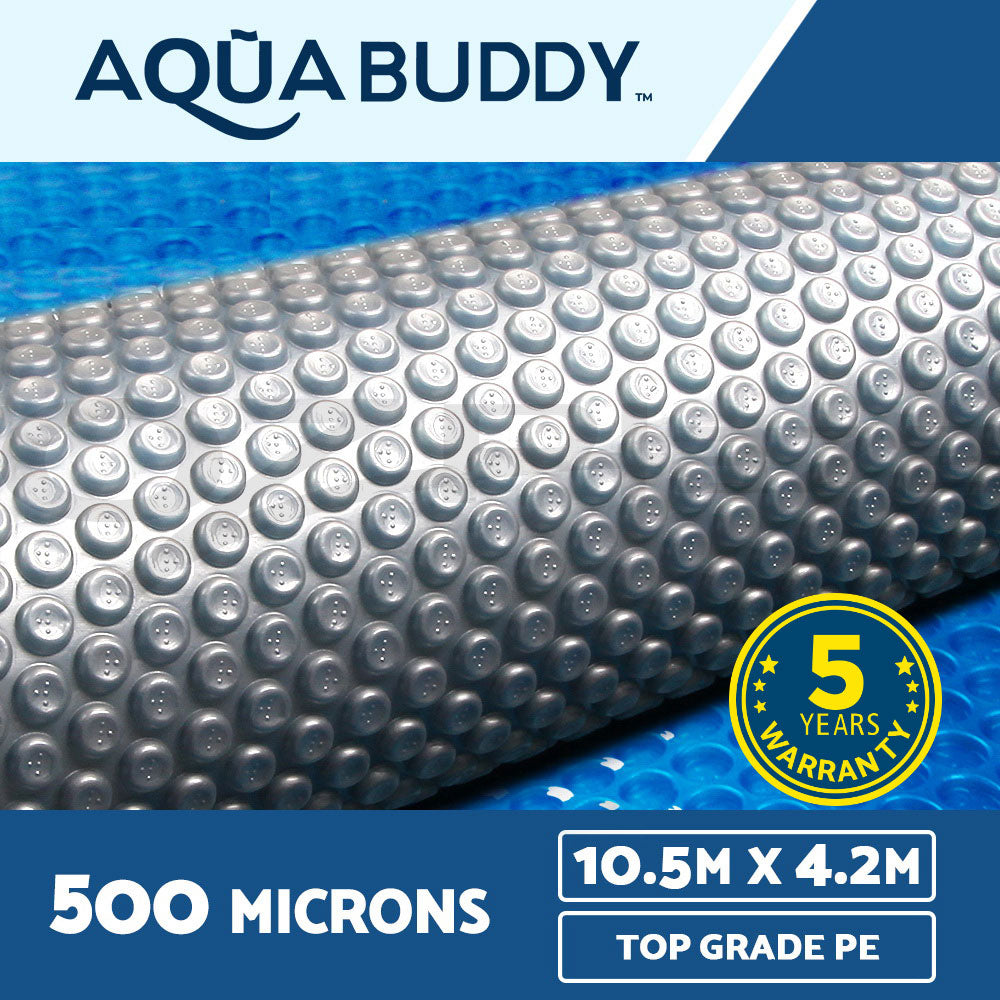 Aqua Buddy Pool Cover 500 Micron Solar Blanket Covers Swimming Outdoor 8 SIZES