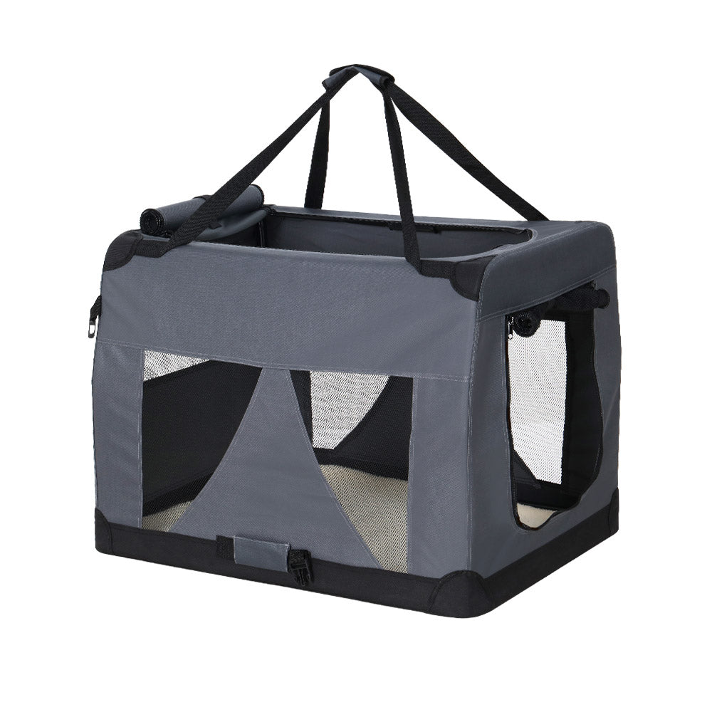 i.Pet Pet Soft Crate Carrier Dog Cat Travel Portable Bag Large Puppy Kennel Cage
