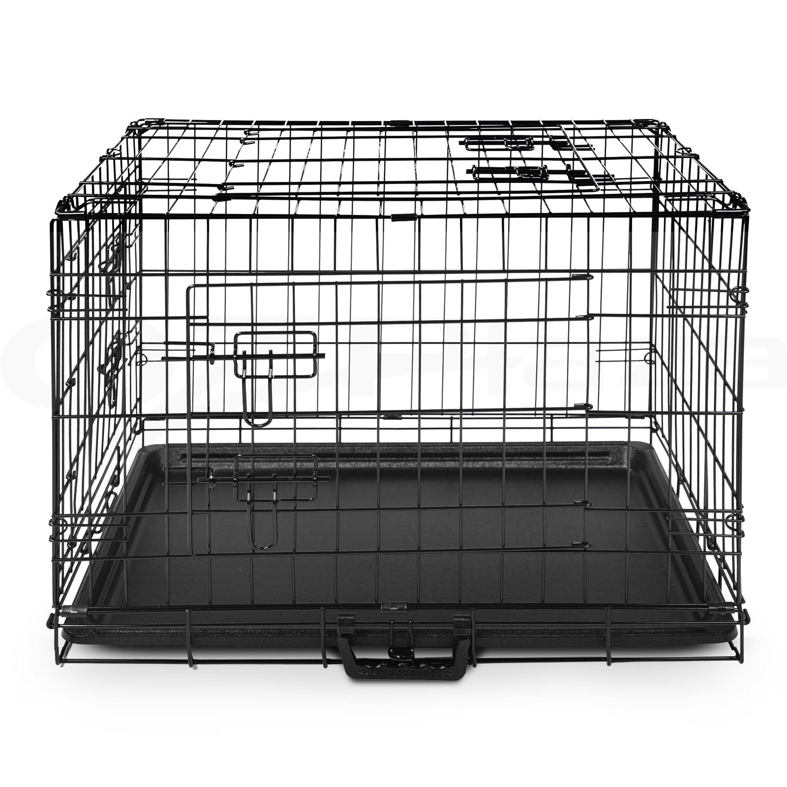Dog Cage Crate Metal Kennel Cat Playpen Large 24–48"