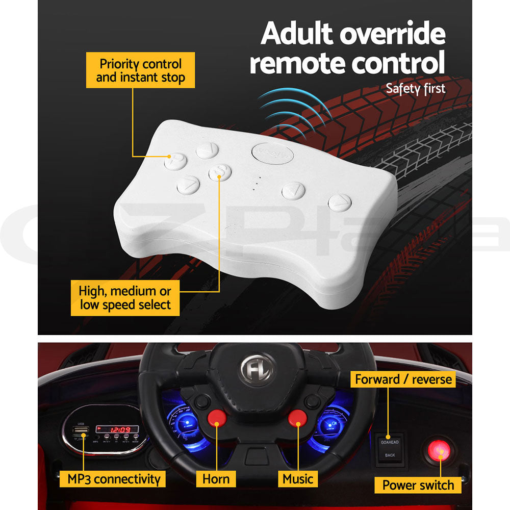 12V Kids Ride On Electric Car Remote Control Toy