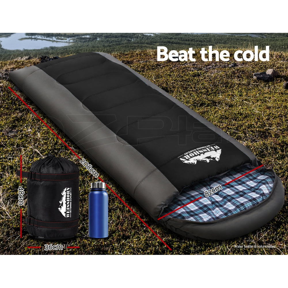 Weisshorn Sleeping Bag Bags Single Double Camping Hiking Tent Winter Summer