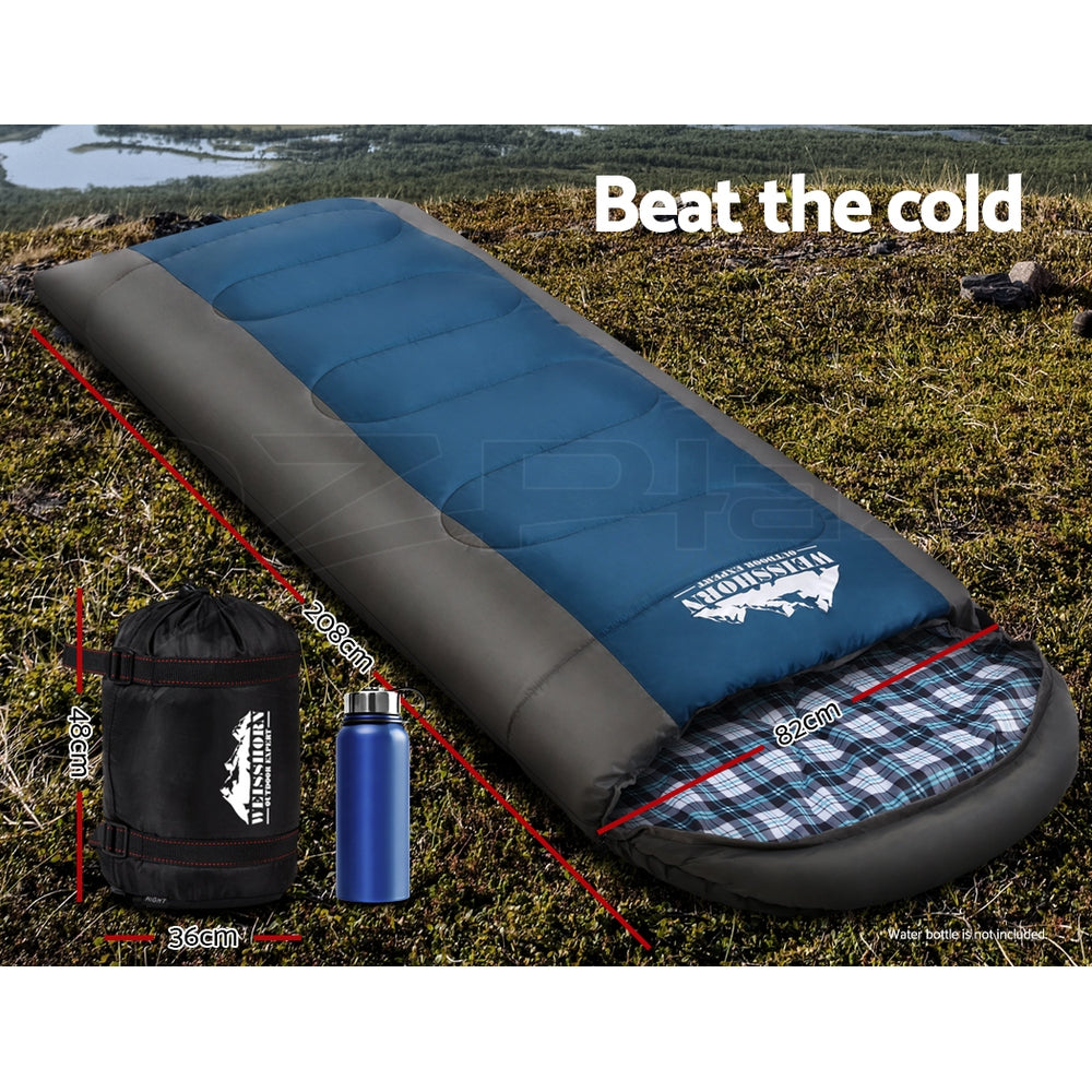 Weisshorn Sleeping Bag Bags Single Double Camping Hiking Tent Winter Summer