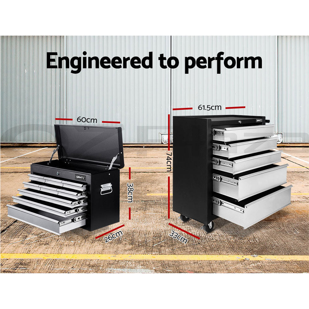 Drawer Tool Box Chest Cabinet Trolley Garage Storage