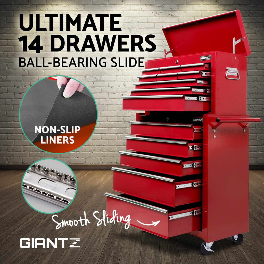 Drawer Tool Box Chest Cabinet Trolley Garage Storage