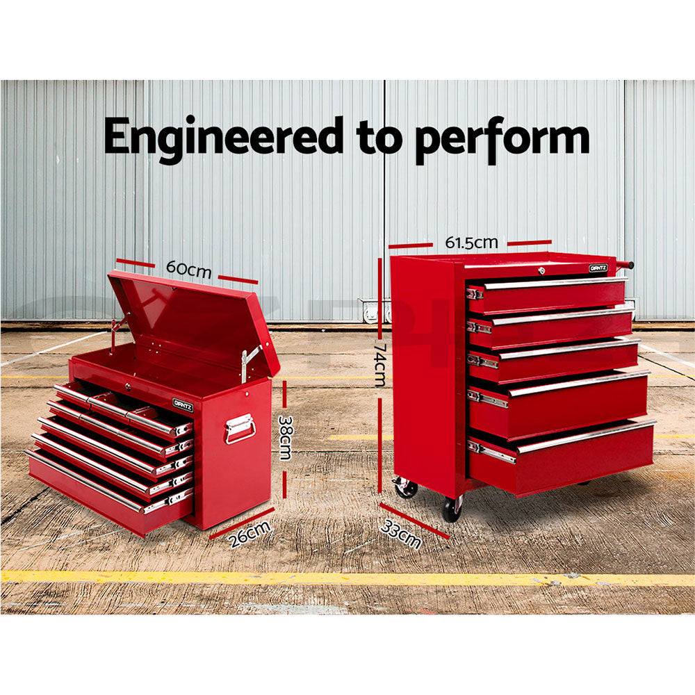 Drawer Tool Box Chest Cabinet Trolley Garage Storage