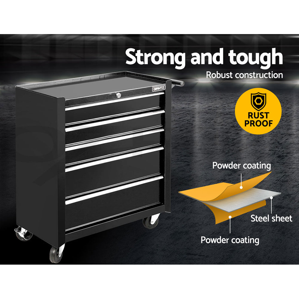 Drawer Tool Box Chest Cabinet Trolley Garage Storage