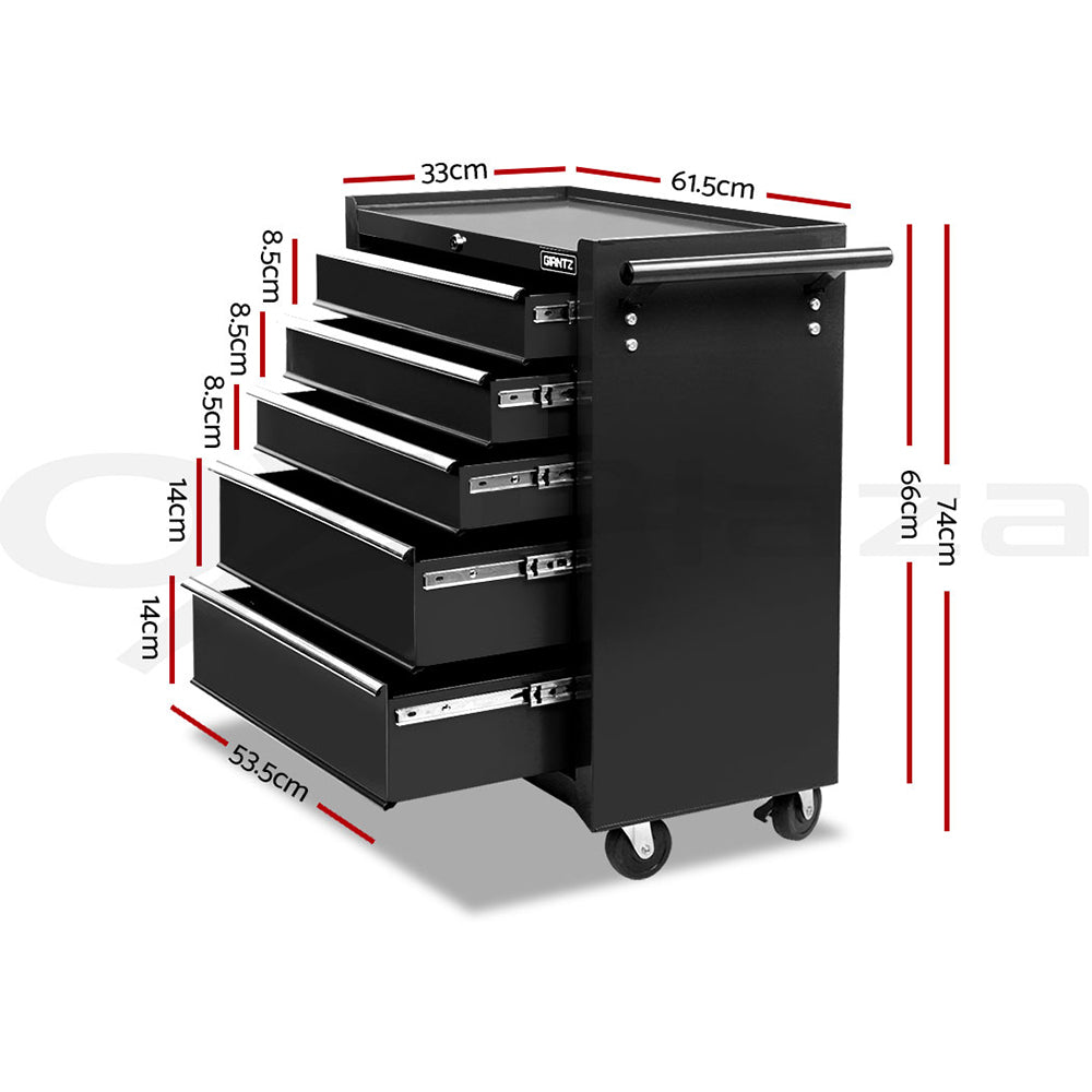 Drawer Tool Box Chest Cabinet Trolley Garage Storage
