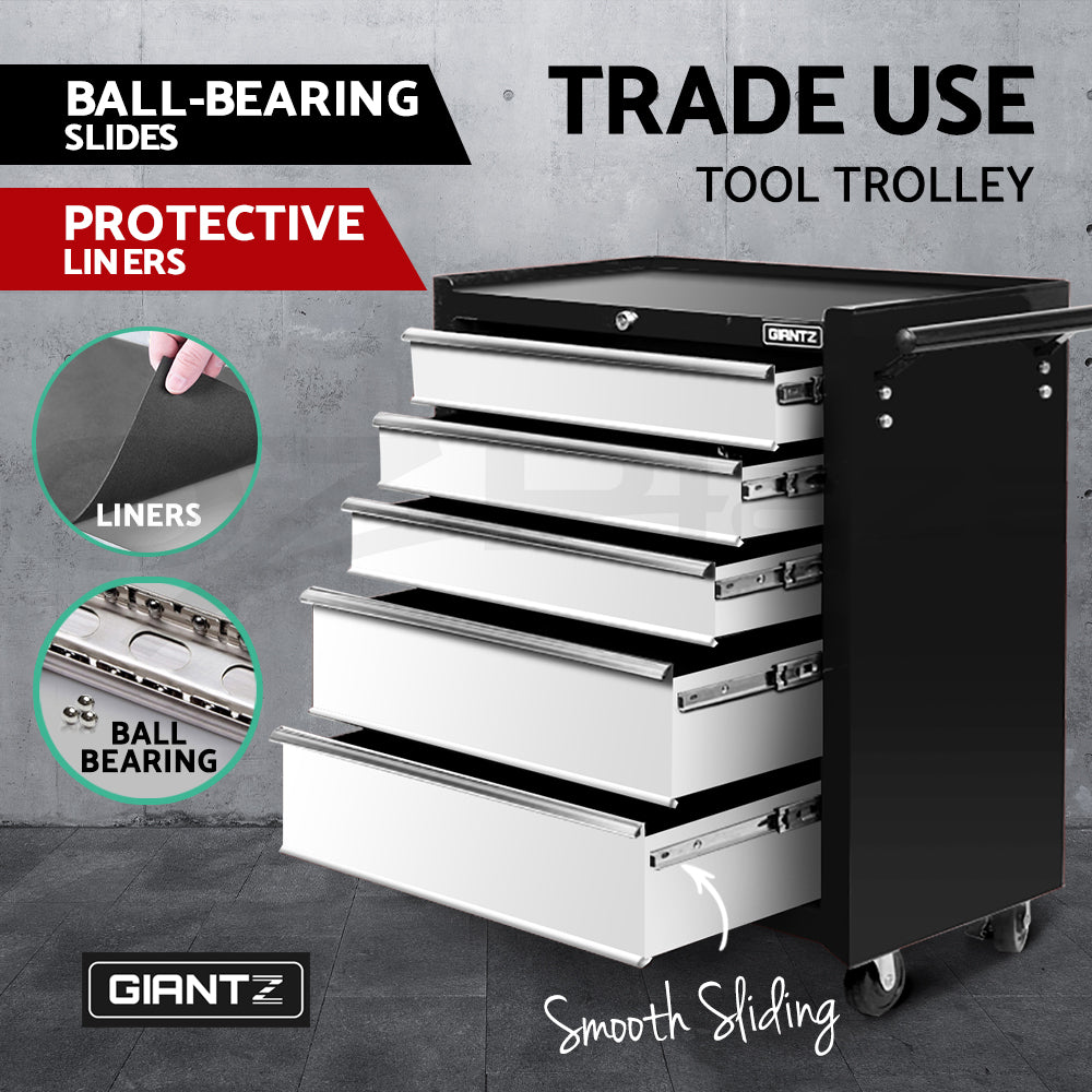 Drawer Tool Box Chest Cabinet Trolley Garage Storage