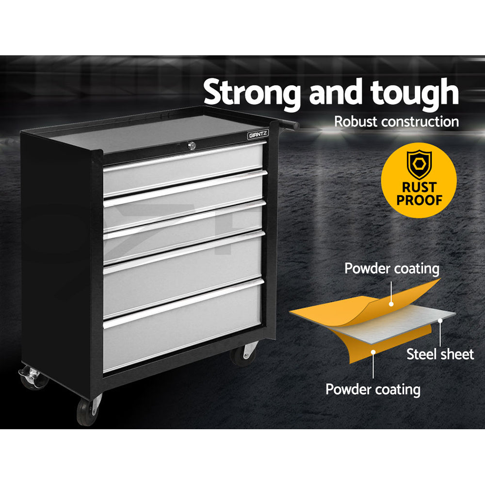 Drawer Tool Box Chest Cabinet Trolley Garage Storage