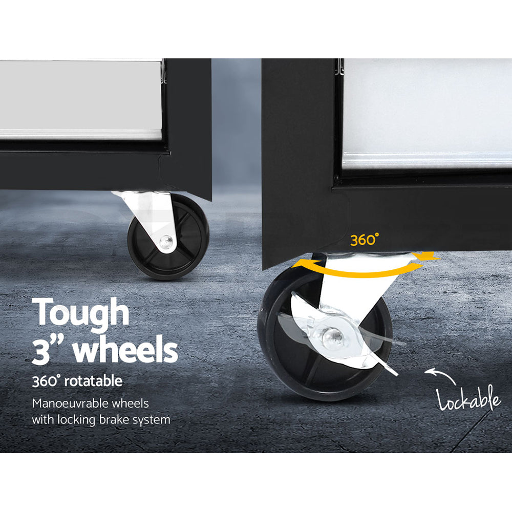 Drawer Tool Box Chest Cabinet Trolley Garage Storage