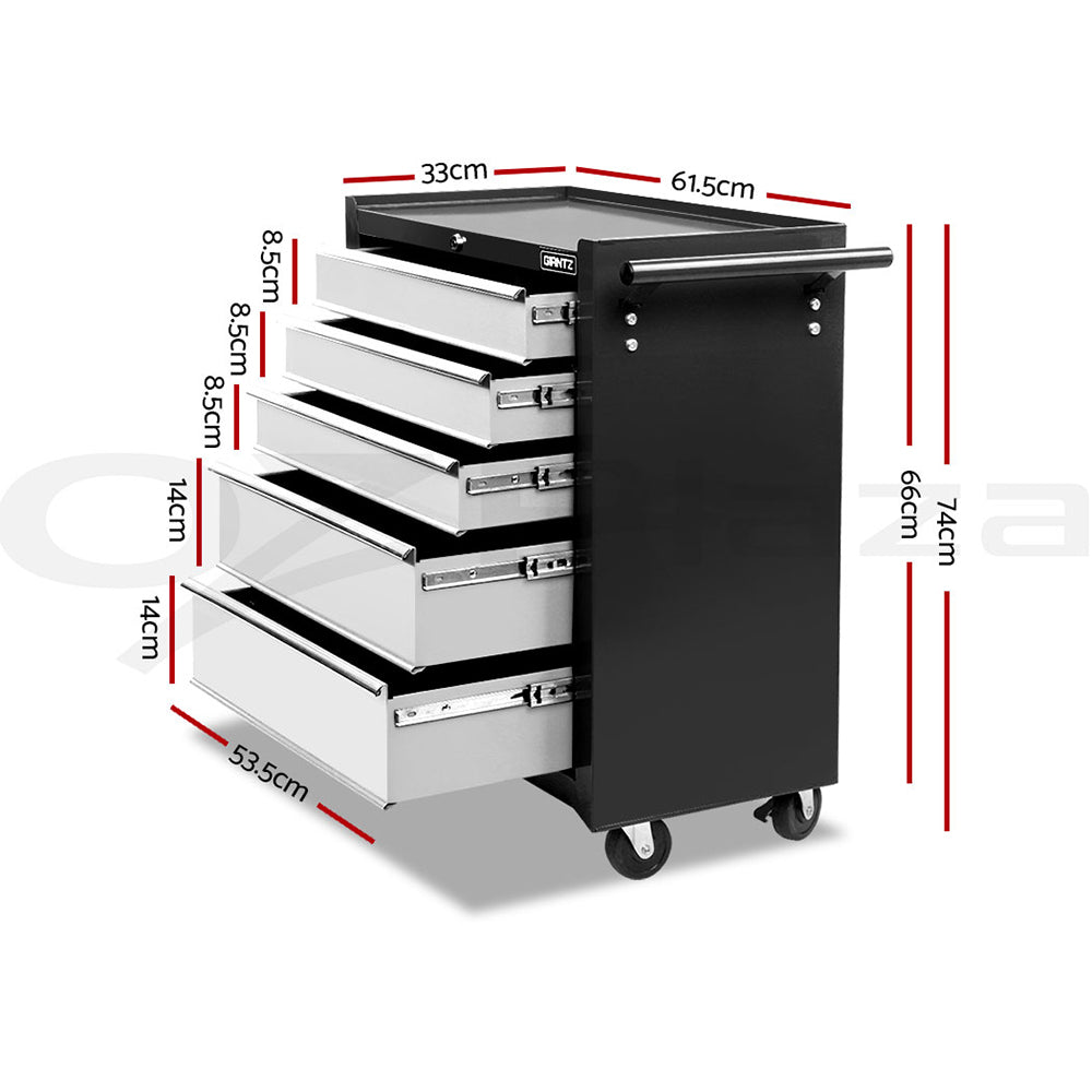 Drawer Tool Box Chest Cabinet Trolley Garage Storage