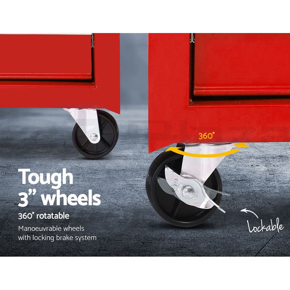 Drawer Tool Box Chest Cabinet Trolley Garage Storage