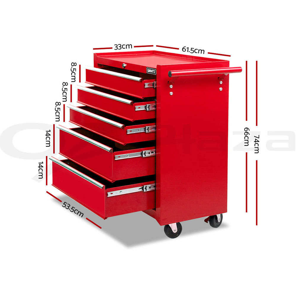 Drawer Tool Box Chest Cabinet Trolley Garage Storage