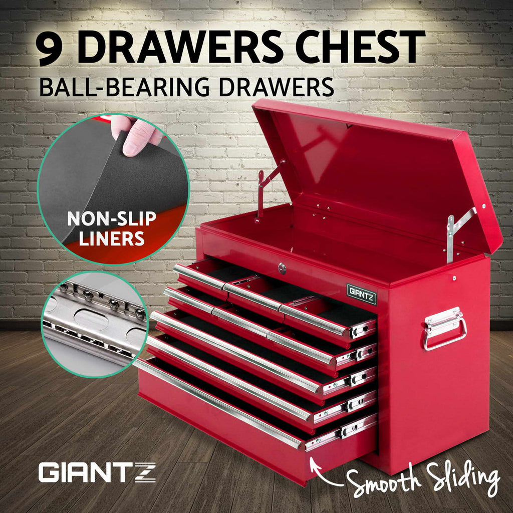 Drawer Tool Box Chest Cabinet Trolley Garage Storage