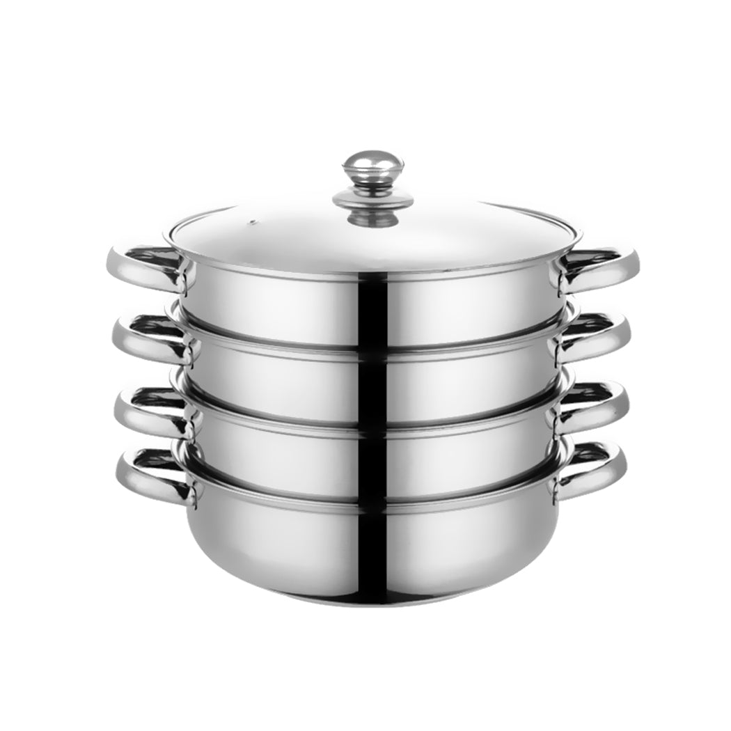 3/4 Tier Steamer Pot – Toque Stainless Steel Kitchen Cookware