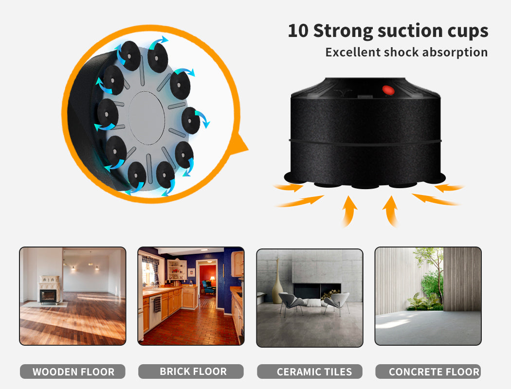 Centra Freestanding Boxing Bag – Speed & Kick Heavy Leather Gym Trainer