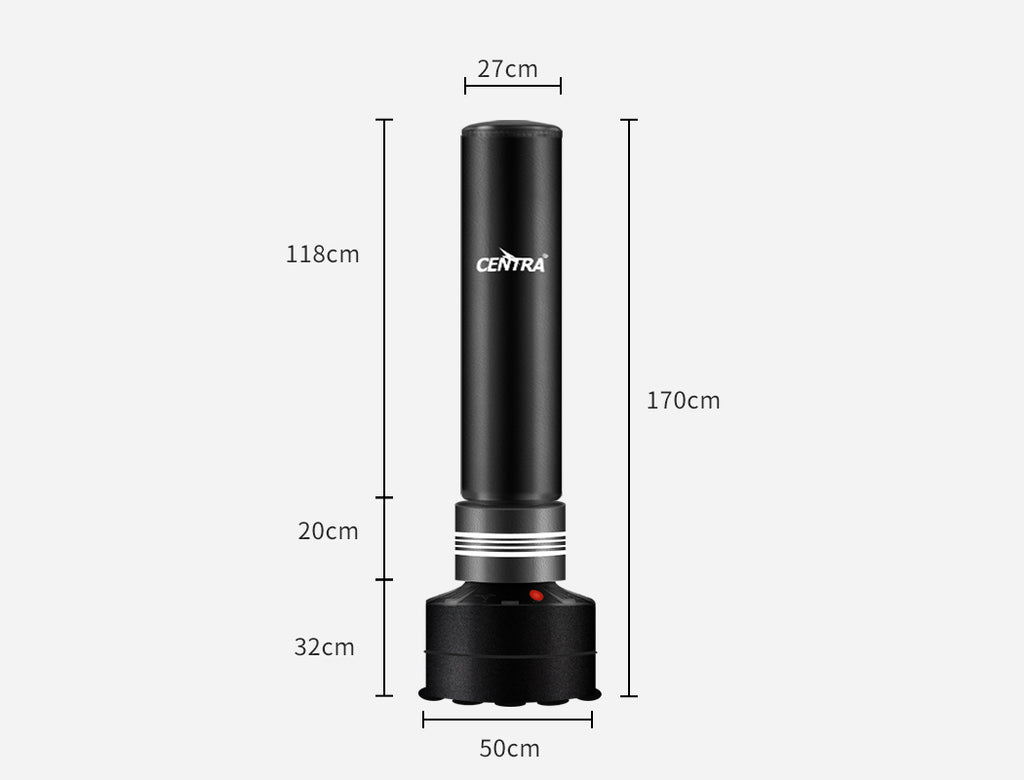 Centra Freestanding Boxing Bag – Speed & Kick Heavy Leather Gym Trainer