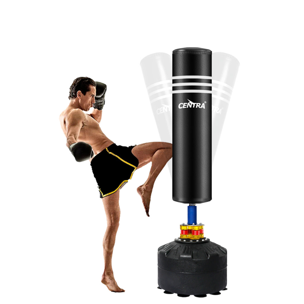 Centra Freestanding Boxing Bag – Speed & Kick Heavy Leather Gym Trainer