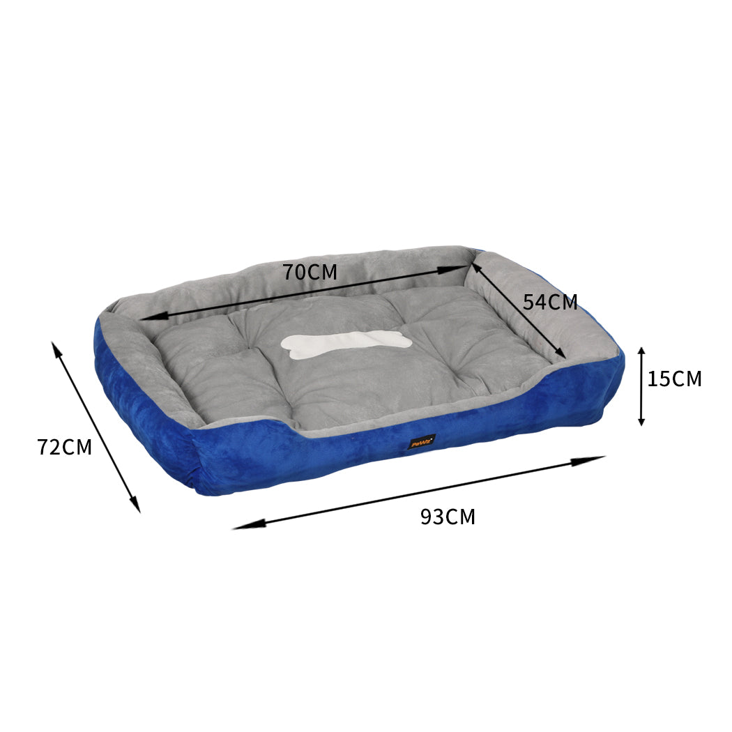 Pawz Dog & Cat Bed – Extra Large Calming Floor Mat, Washable