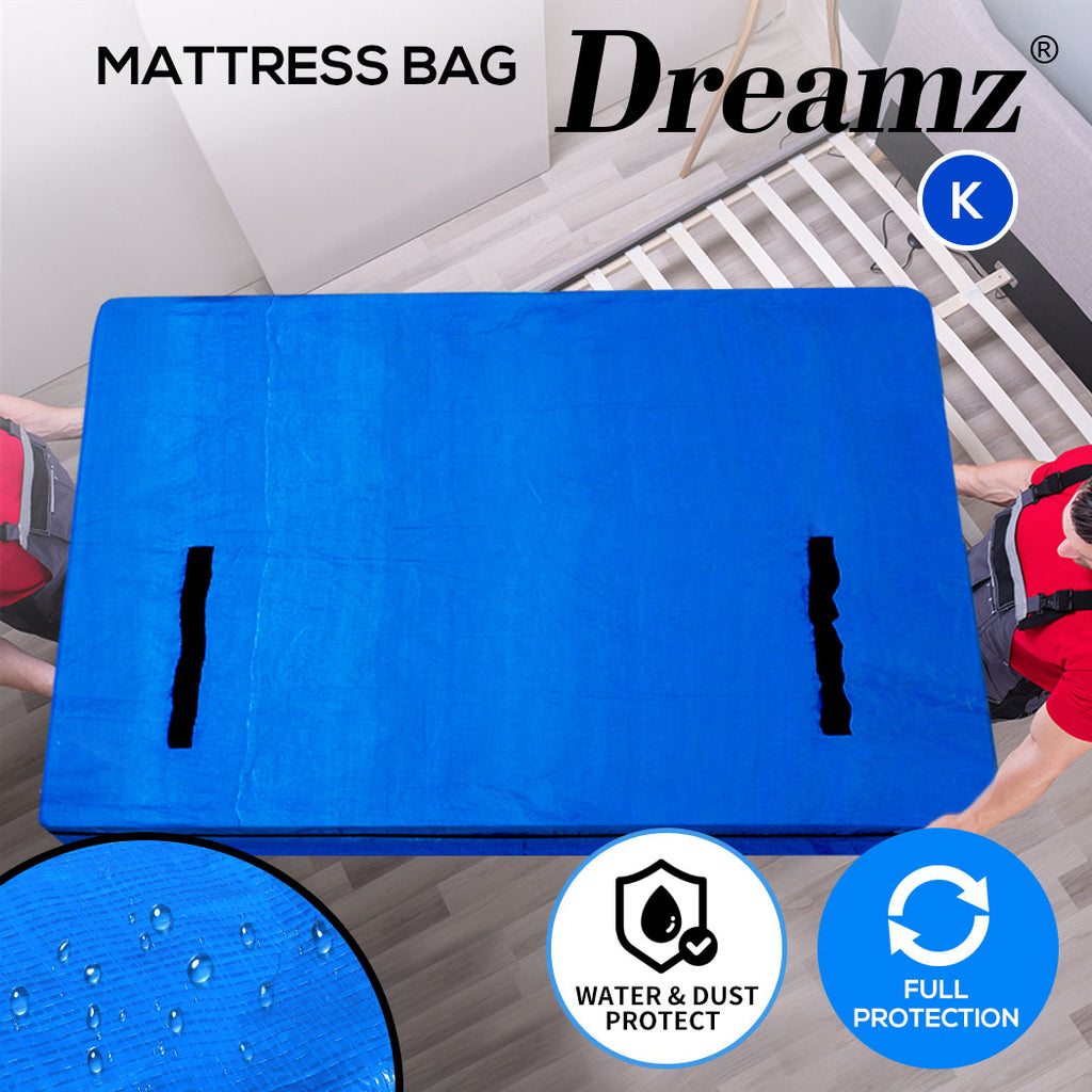 Dreamz Mattress Bag – Protector & Storage Dust Cover, Plastic