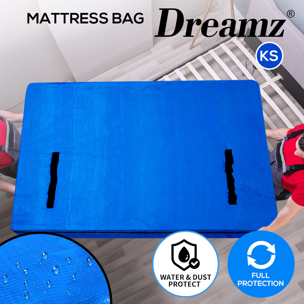 Dreamz Mattress Bag – Protector & Storage Dust Cover, Plastic