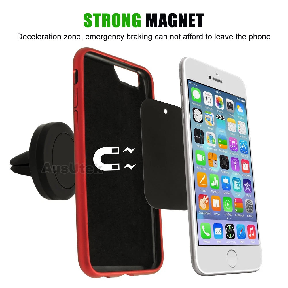 2x Universal Magnetic Car Phone Holder Mount Stand iPhone 17 Pro Max Samsung S25