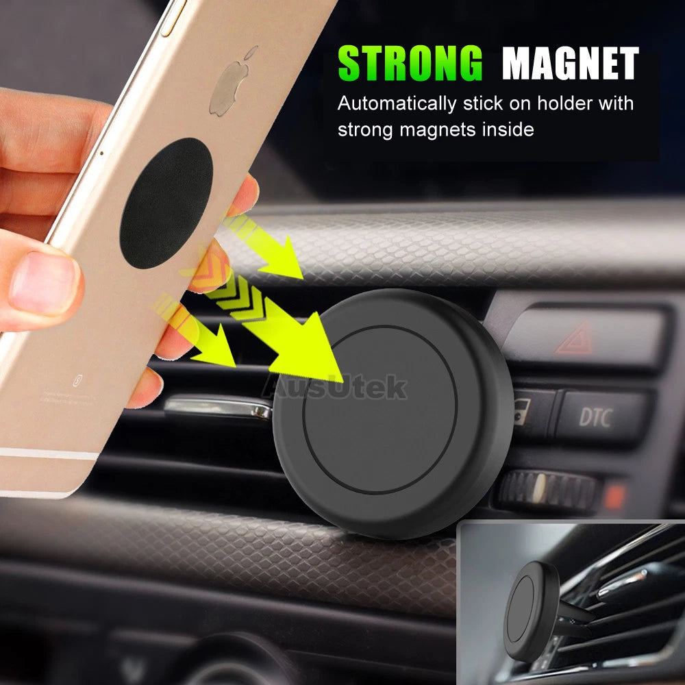 2x Universal Magnetic Car Phone Holder Mount Stand iPhone 17 Pro Max Samsung S25