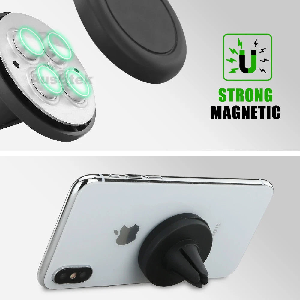 2x Universal Magnetic Car Phone Holder Mount Stand iPhone 17 Pro Max Samsung S25