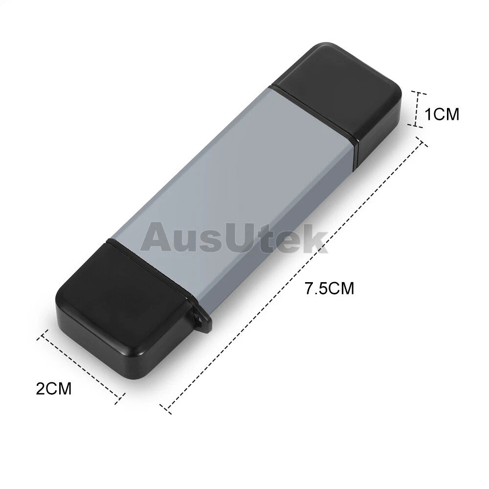 USB-C OTG Adapter SD TF Micro Card Reader For iPhone Samsung MacBook PC Laptop