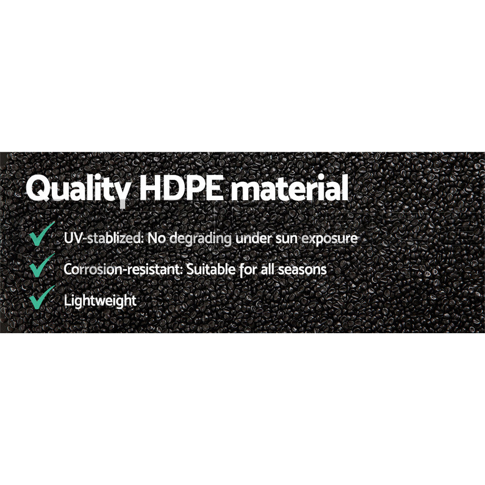 Weed Mat 0.915x100m Woven Fabric Garden Plant Control