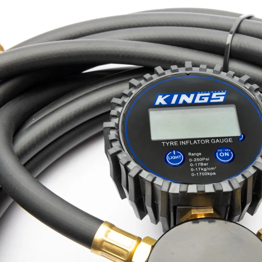 Adventure Kings Multi Tyre Inflator Deflator air up two tyres