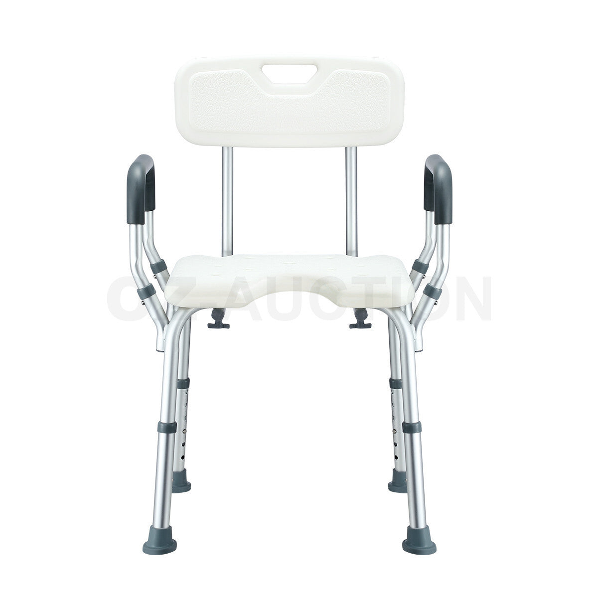 Shower Bath Chair Medical Seat Stool Safety Aid with Back Armrests