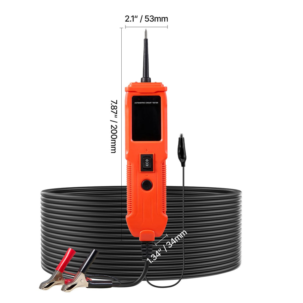 Uimoso Automotive Circuit Tester 8-35V DC Voltage Probe with 13 ft/4 m Cable